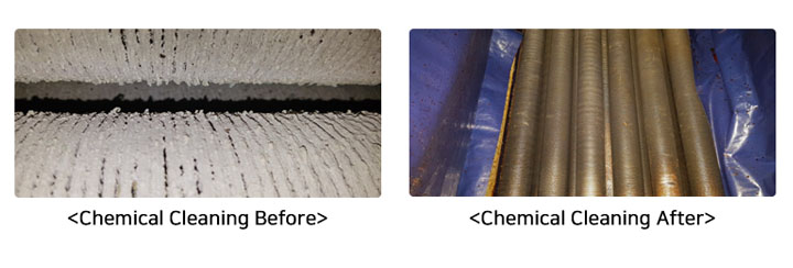 NCC Furnace Convection Coil Chemical Cleaning